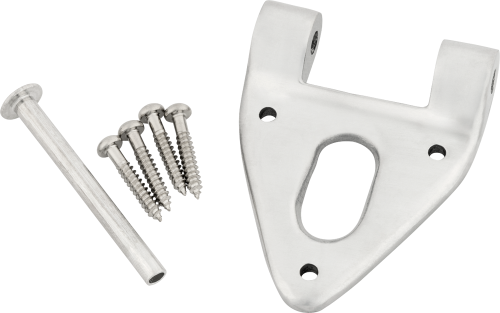 Bigsby Conventional Hinge w/ Hinge Pin and Screws, Polished Chrome, 180-0037-006