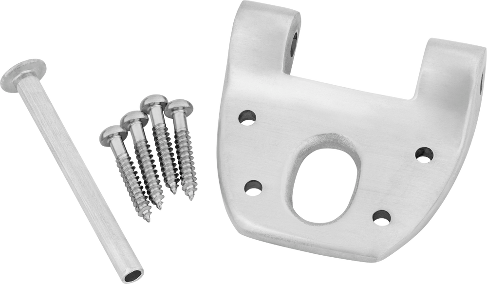 Bigsby Extra Short Hinge, w/ Hinge Pin and Screws, Polished Chrome, 180-0041-006