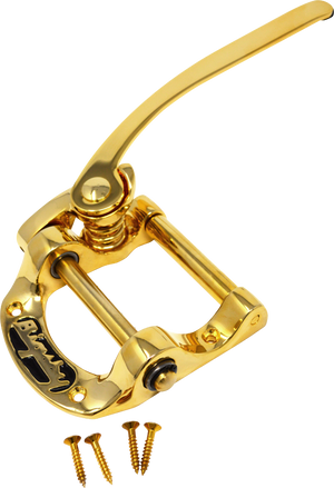 Bigsby B5LH Vibrato/Tremolo Tailpiece, LEFT-HANDED, Gold, 180-0495-503