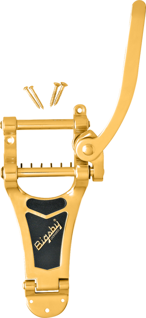 Bigsby Licensed B700G Lightening Series Vibratio/Tailpiece, Gold, 180-1295-701