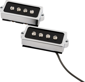 Genuine Fender American Cobalt Chrome Precision Bass Pickup Set, 099-2375-000