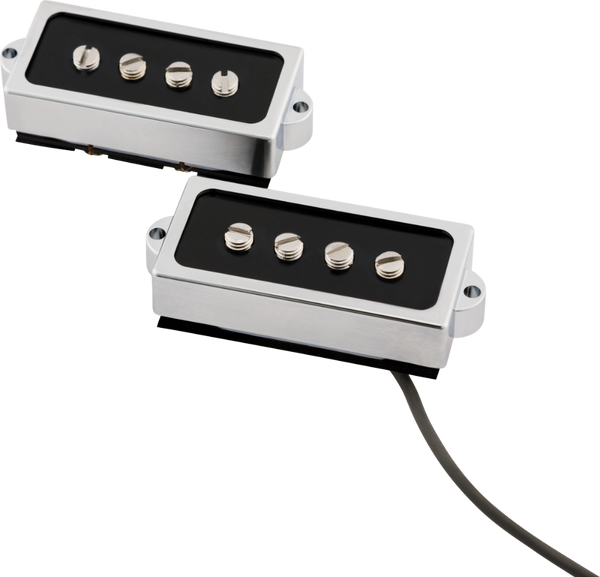 Genuine Fender American Cobalt Chrome Precision Bass Pickup Set, 099-2375-000