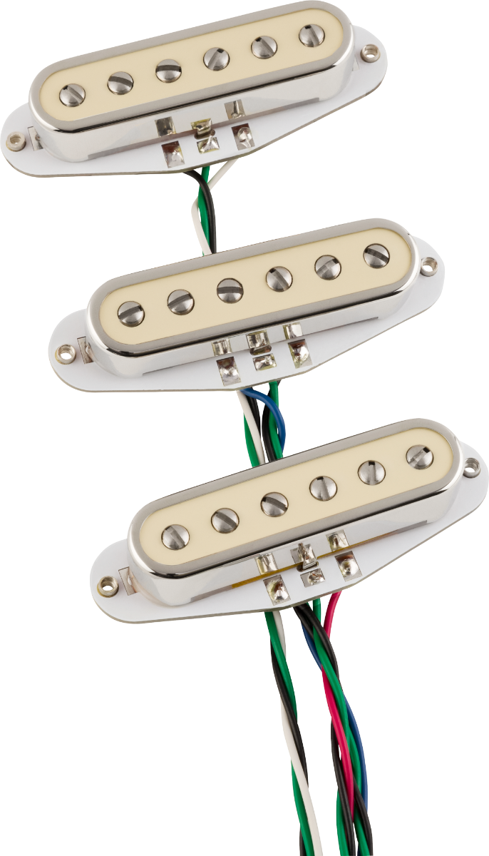 Genuine Fender CuNiFe Stratocaster/Strat Pickups Set, 099-2367-000