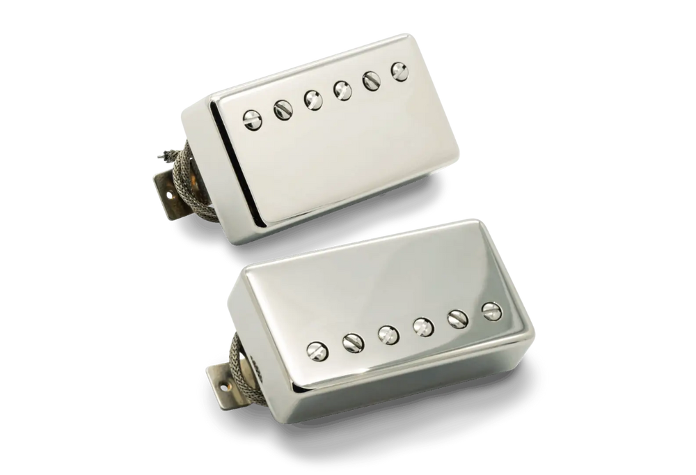 Seymour Duncan Retrospec'd Antiquity Humbucker Pickup Set Pair, Nickel Covers