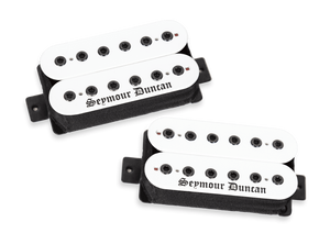 Seymour Duncan Blackened Black Winter Humbucker Pickups Set, WHITE