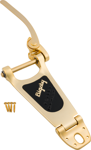 Bigsby B6 Guitar Vibrato Tailpiece, Gold, Extra Short Hinge