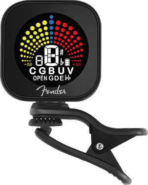 Fender Flash 2.0 Rechargeable, Clip On Guitar Tuner