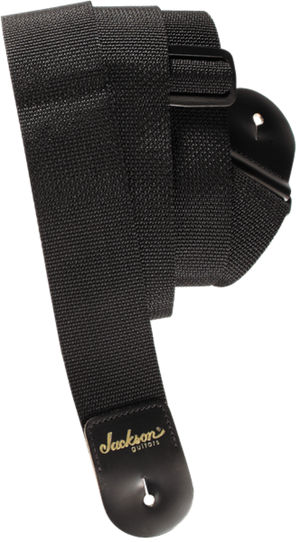 Jackson Guitars 2" Poly Adjustable Guitar Strap, Black