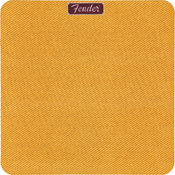 Genuine Fender Guitars Mousepad Gift, Yellow Tweed Print