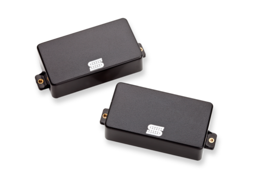 Seymour Duncan alt.metal Blackouts 6-string, Black Active Humbucker Pickup Set