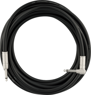 Fender Professional Series Kill Switch Guitar Cable, Straight/Angle, 18.6'