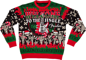 Fender Guitars "Welcome to the Jingle" Ugly Christmas Sweater, M, MEDIUM