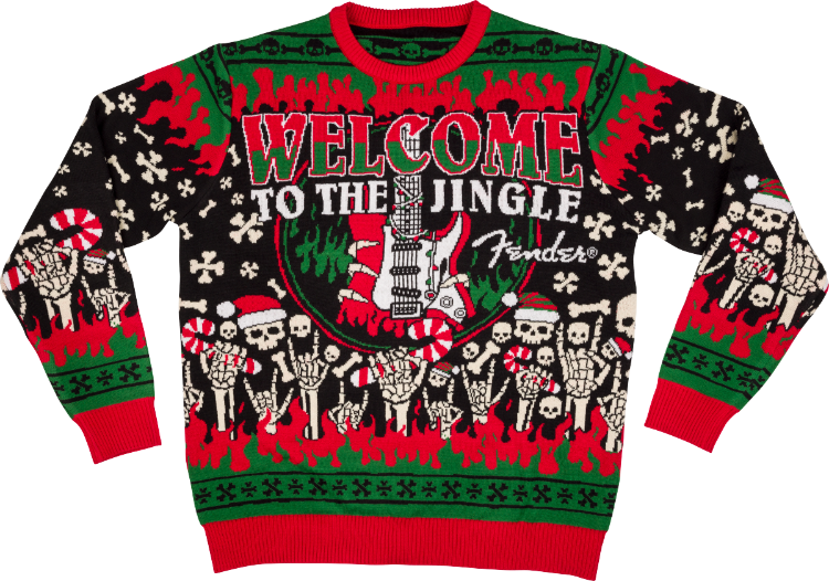 Fender Guitars "Welcome to the Jingle" Ugly Christmas Sweater, XL, X-Large