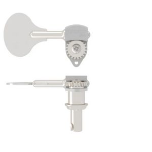 Hipshot 20670LCT Single Lollipop Key Treble Side Ultralite Bass Tuning Key 3/8"- Chrome