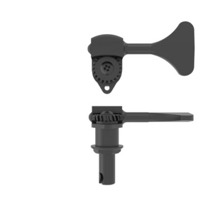 Hipshot 20650B Single Y-Key Ultralite Bass Tuning Key 3/8", Black