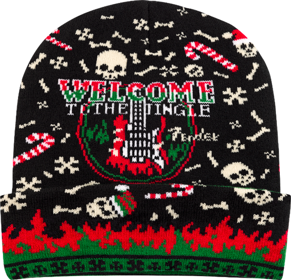 Genuine Fender Welcome to the Jingle Ugly Christmas Beanie, 2024, One Size