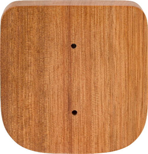 Genuine Fender Level-Up Stratocaster Guitar Wall Hanger/Holder, Mahogany