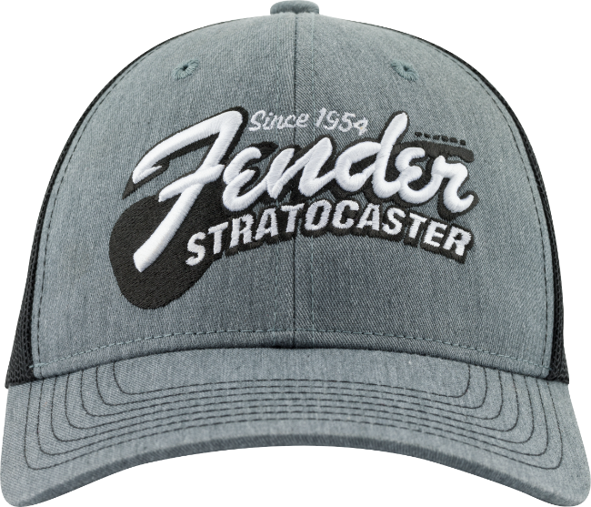 Genuine Fender Guitars Stratocaster/Strat Guitar Hat, Heather Gray