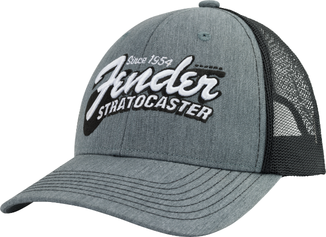 Genuine Fender Guitars Stratocaster/Strat Guitar Hat, Heather Gray