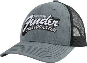 Genuine Fender Guitars Stratocaster/Strat Guitar Hat, Heather Gray