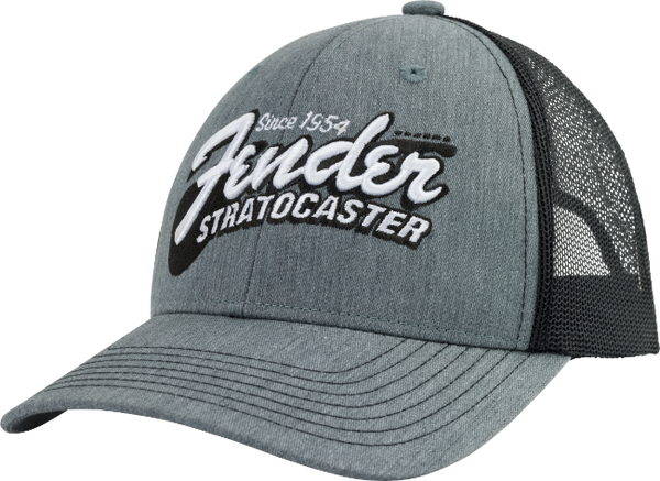 Genuine Fender Guitars Stratocaster/Strat Guitar Hat, Heather Gray