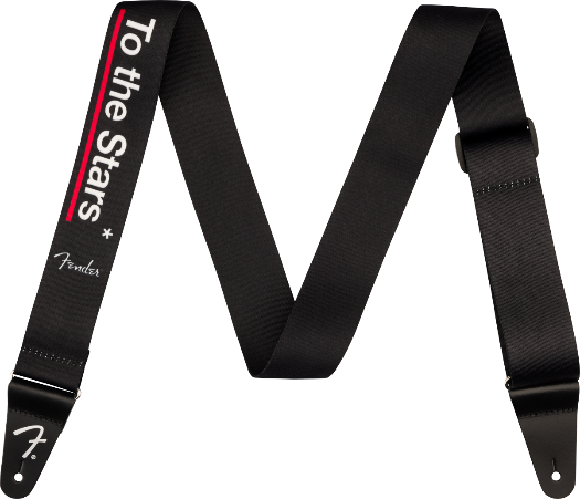 Genuine Fender Tom DeLonge To The Stars Guitar Strap, Black