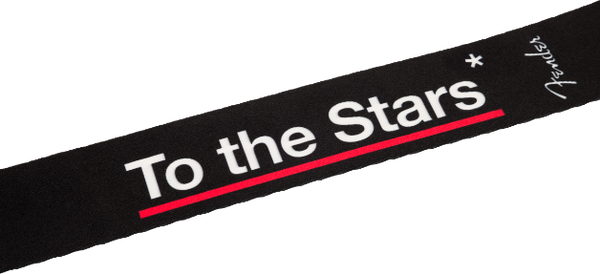 Genuine Fender Tom DeLonge To The Stars Guitar Strap, Black