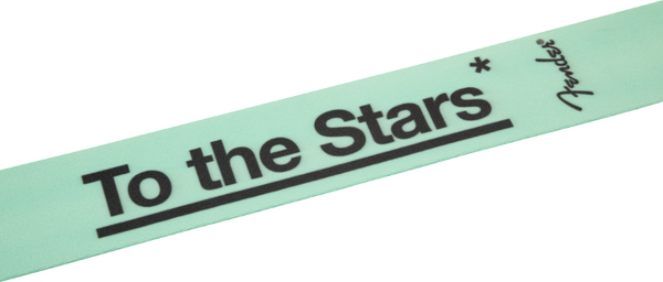 Genuine Fender Tom DeLonge To The Stars Guitar Strap, Surf Green
