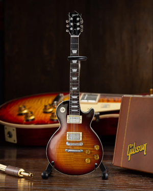 AXE HEAVEN Duane Allman Gibson Les Paul Tobacco Burst "DUANE" Mini Guitar Gift