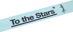 Genuine Fender Tom DeLonge To The Stars Guitar Strap, Daphne Blue