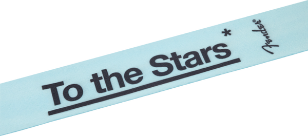 Genuine Fender Tom DeLonge To The Stars Guitar Strap, Daphne Blue