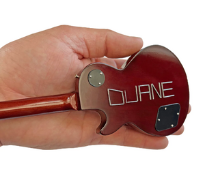 AXE HEAVEN Duane Allman Gibson Les Paul Tobacco Burst "DUANE" Mini Guitar Gift