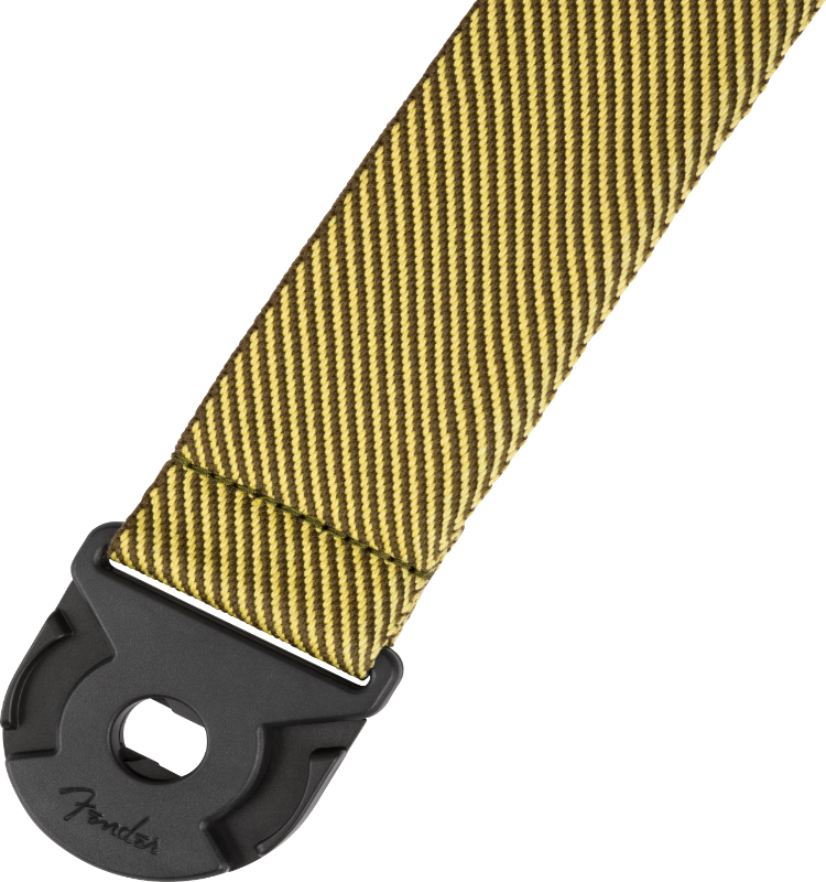 Fender QUICK GRIP Locking End Guitar Strap, Vintage Tweed, 2" Wide