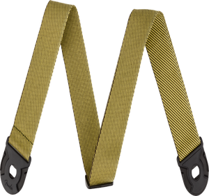 Fender QUICK GRIP Locking End Guitar Strap, Vintage Tweed, 2" Wide