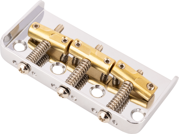 Genuine Fender Vintage-Style 3-Saddle Custom "Cut-Off" Telecaster Bridge