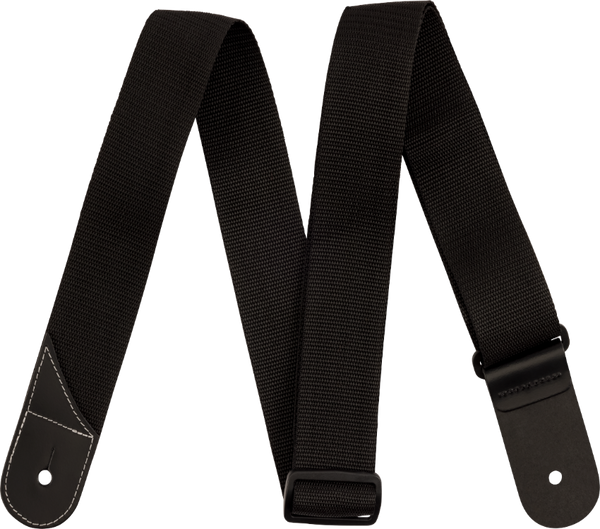 Jackson Guitars Polyester Shark Fin Guitar Strap, Adjustable, Black