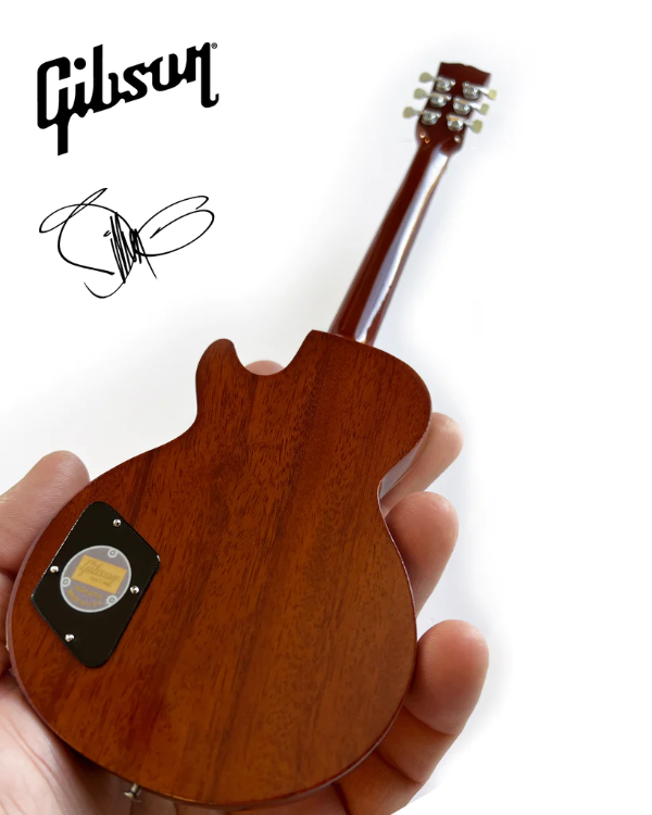 AXE HEAVEN Billy F Gibbons Gibson Les Paul Pinstripe Goldtop Mini Guitar Gift