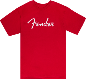 Fender Guitars Spaghetti Logo T-Shirt, Dakota Red, XXL, 2XL