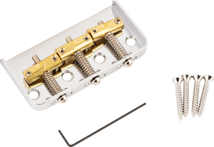 Genuine Fender Vintage-Style 3-Saddle Custom "Cut-Off" Telecaster Bridge