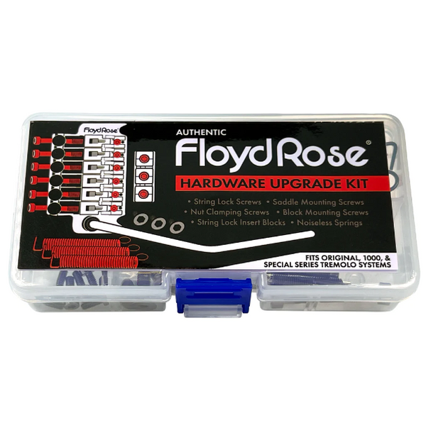 Genuine Floyd Rose Hardware Upgrade Kit - Stainless Steel, Red