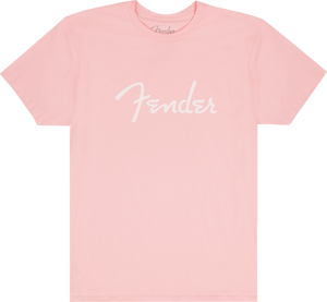 Fender® Spaghetti Logo T-Shirt, Shell Pink, S, Small