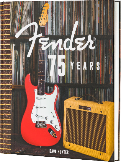 Genuine Fender 75th Anniversary Guitar Enthusiast Book Gift