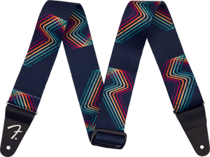 Genuine Fender Retro Series Guitar Strap, Retro Bolt