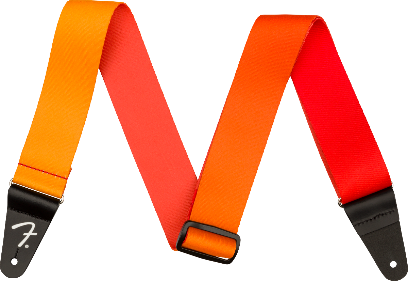 Genuine Fender 2" Ombré Guitar Strap, Tequila Sunrise, 099-0637-211