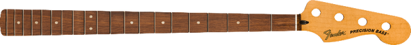 Fender Precision to Jazz Bass Conversion Neck, Pau Ferro, 12" Radius, 20 Frets