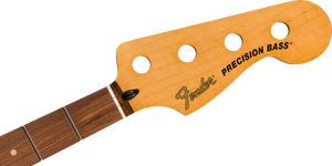 Fender Precision to Jazz Bass Conversion Neck, Pau Ferro, 12" Radius, 20 Frets