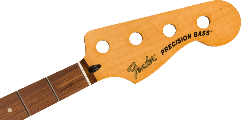 Fender Precision to Jazz Bass Conversion Neck, Pau Ferro, 12" Radius, 20 Frets