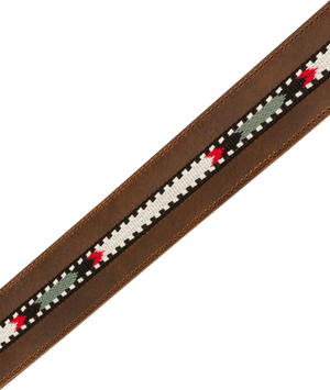 Genuine Fender Paramount Acoustic Guitar Leather Strap, Brown - 099-0612-021