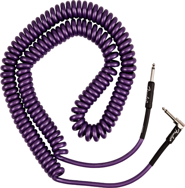 Genuine Fender J MASCIS of Dinosaur Jr 30' Coiled Instrument/Guitar Cable