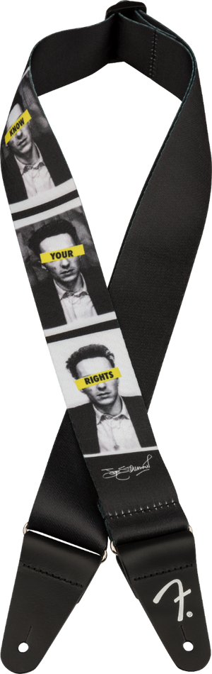 Genuine Fender Joe Strummer "Know Your Rights" Strap